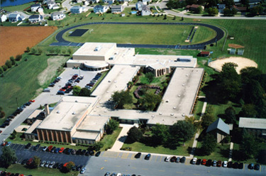 Aerial of Rosary High School