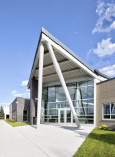 Arrow Road Construction office building entrance